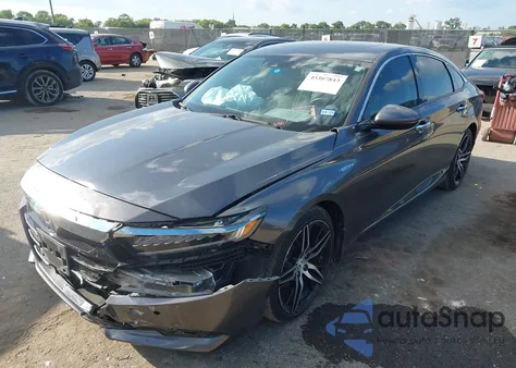 2021 Honda Accord Hybrid Touring из США, поврежденный, VIN 1HGCV3F92MA001514